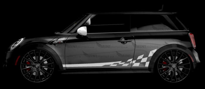CHECKS 003 mini side decals