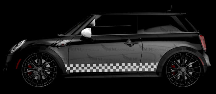 Full Checks mini side decals