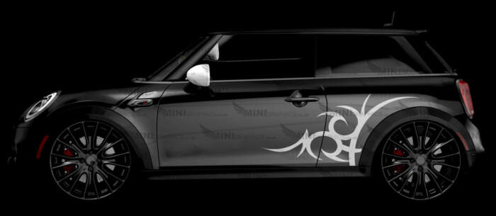 Tribal02 mini side stripes