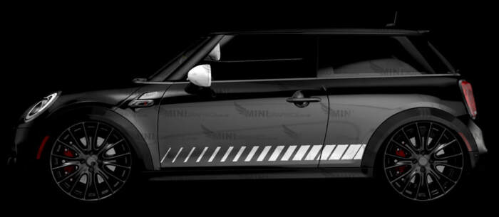 Chevron Single mini side graphics
