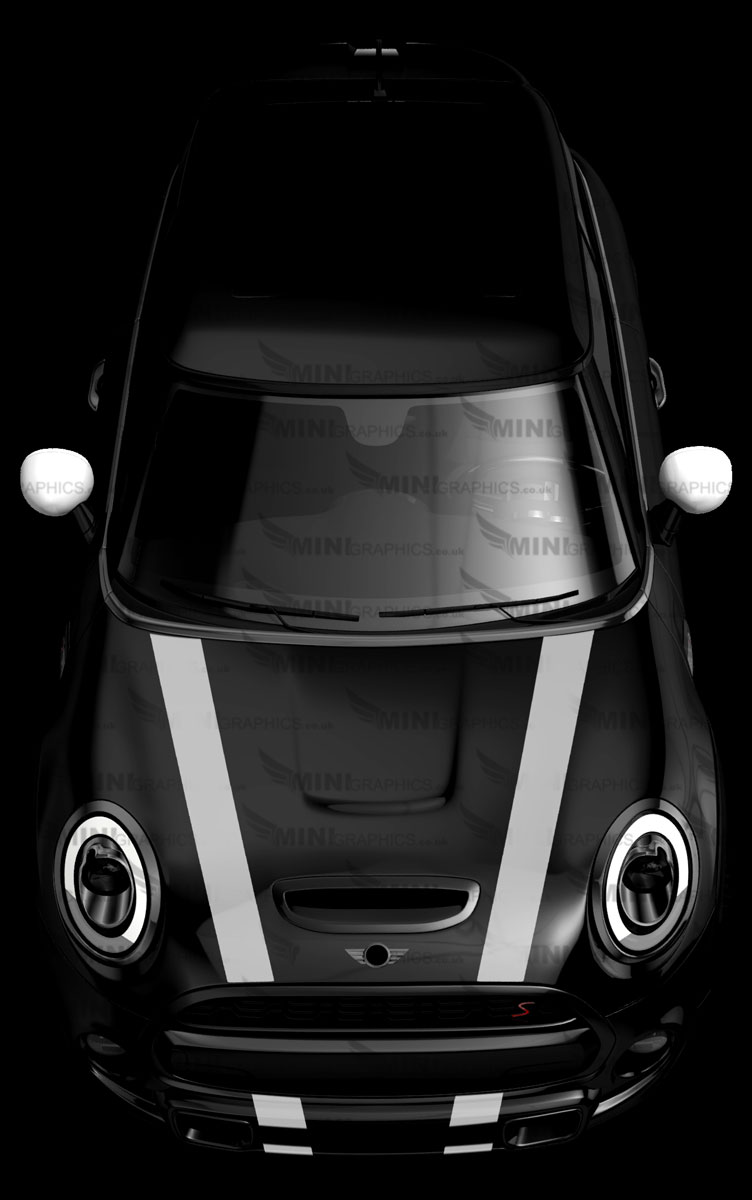 Standard bonnet and bumper stripes