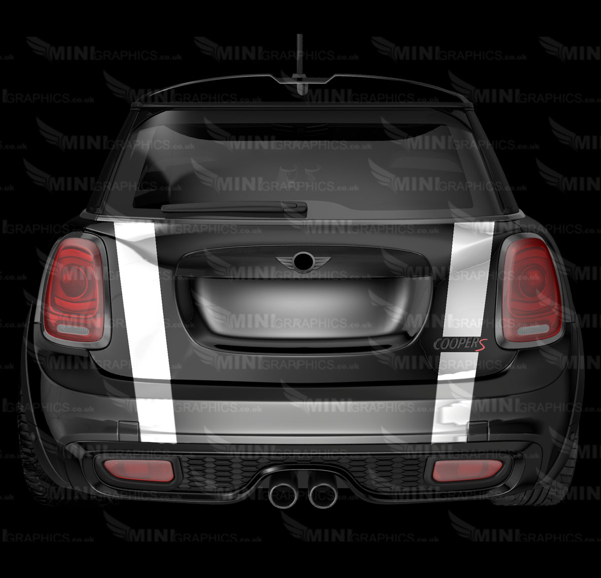 Standard boot and bumper stripes