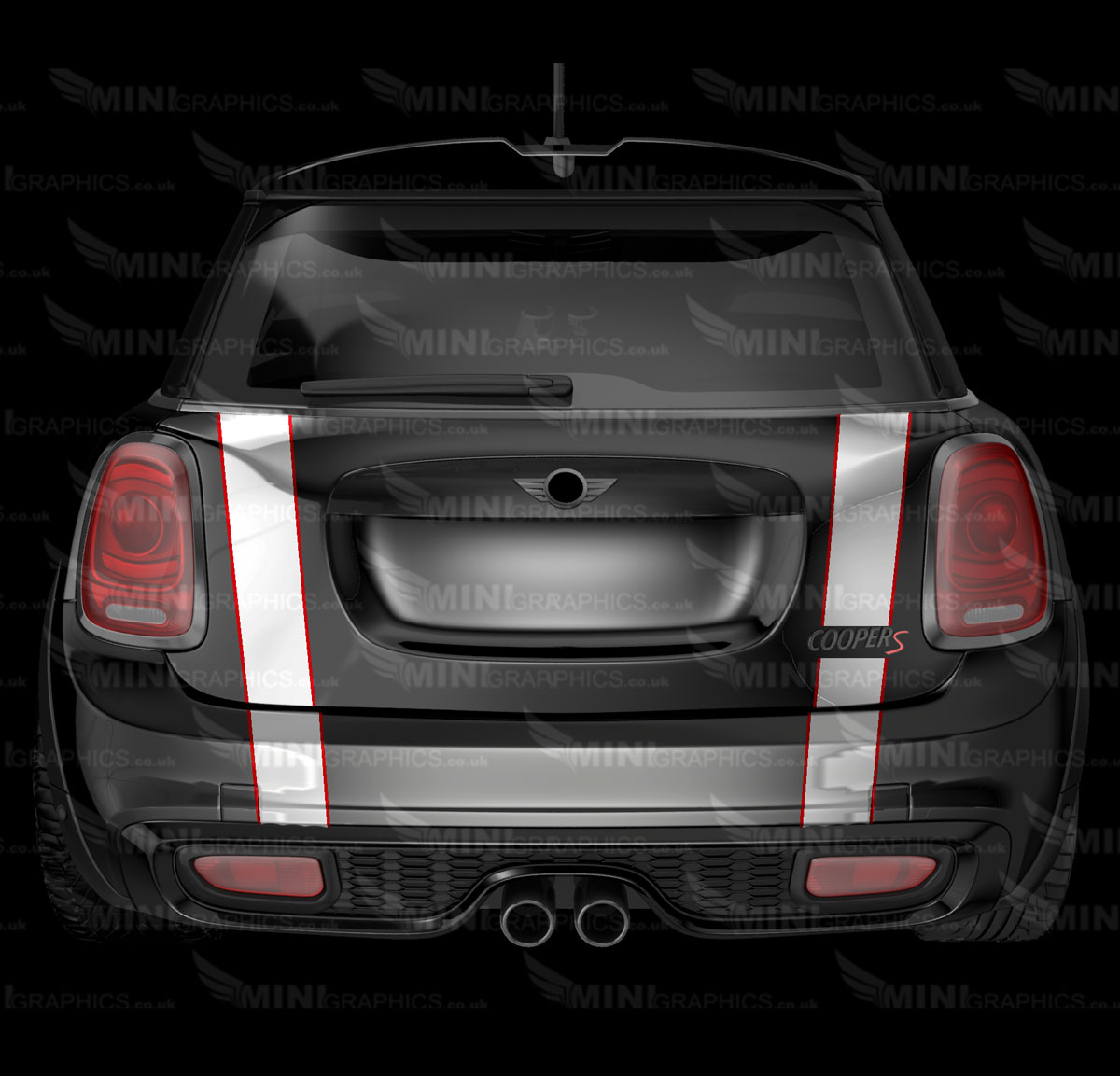 Pin Stripe boot and bumper stripes